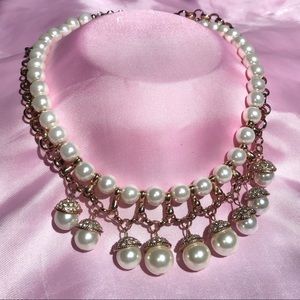 Charming Charlie’s Pearl Statement Necklace